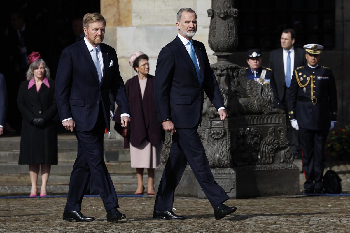 Visita de Estado de los reyes Felipe y Letizia a Países Bajos
