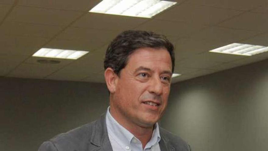 José Ramón Gómez Besteiro, ayer. // Xoán Álvarez