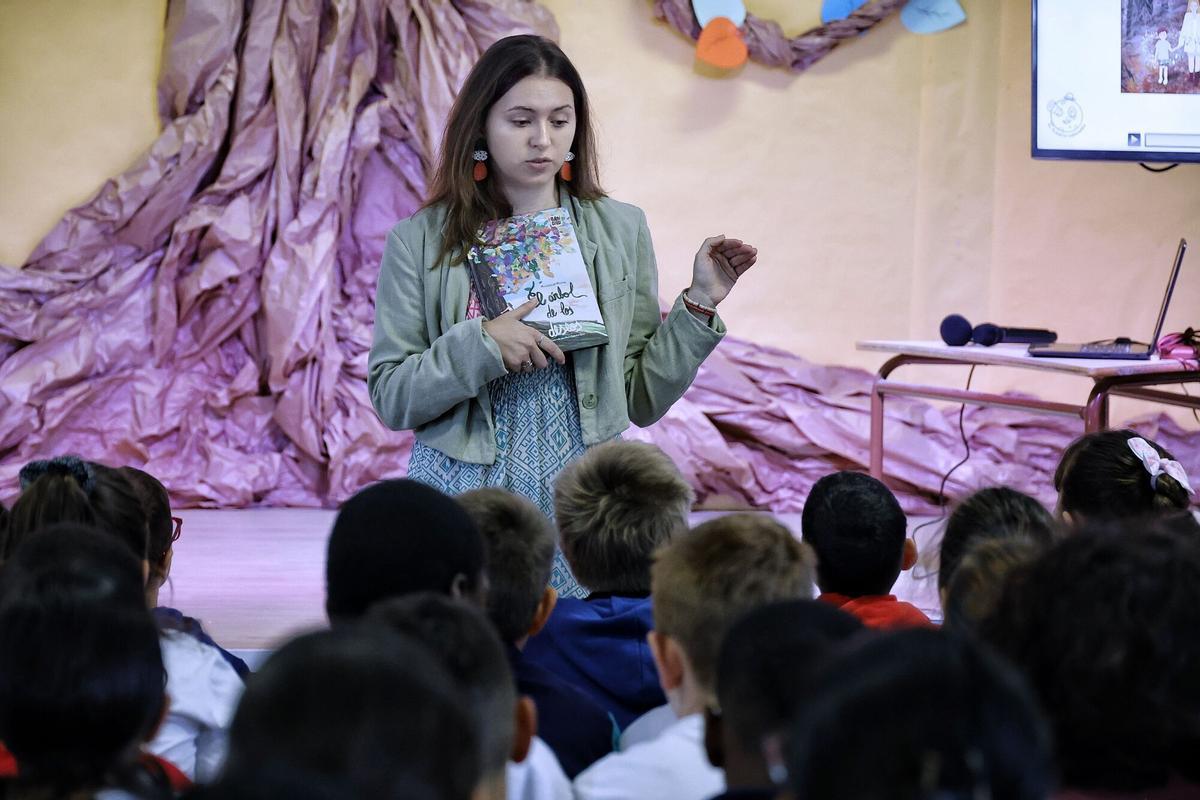 Presentación libro infantil incendios CEIP Los Verodes