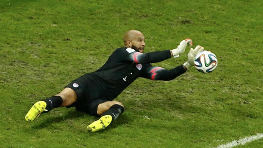 Tim Howard bate el récord de paradas del Mundial