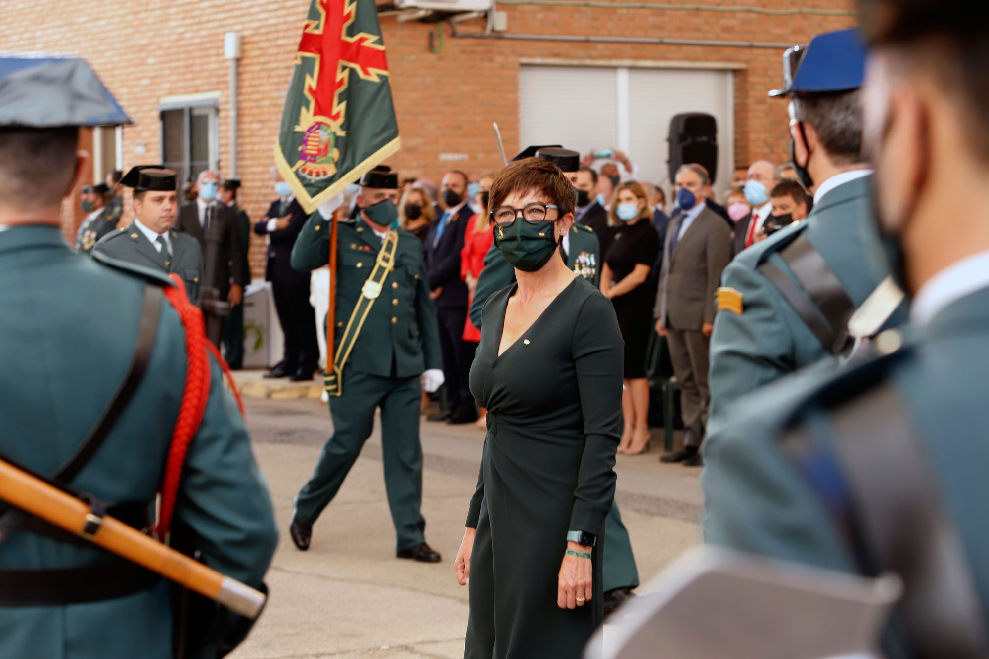 Celebración de la patrona de la Guardia Civil en la Comandancia de Málaga