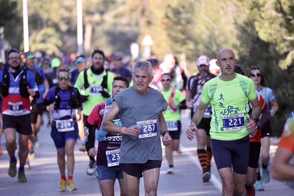 Las imágenes de la San Jorge Dragon Trail en La Alcayna