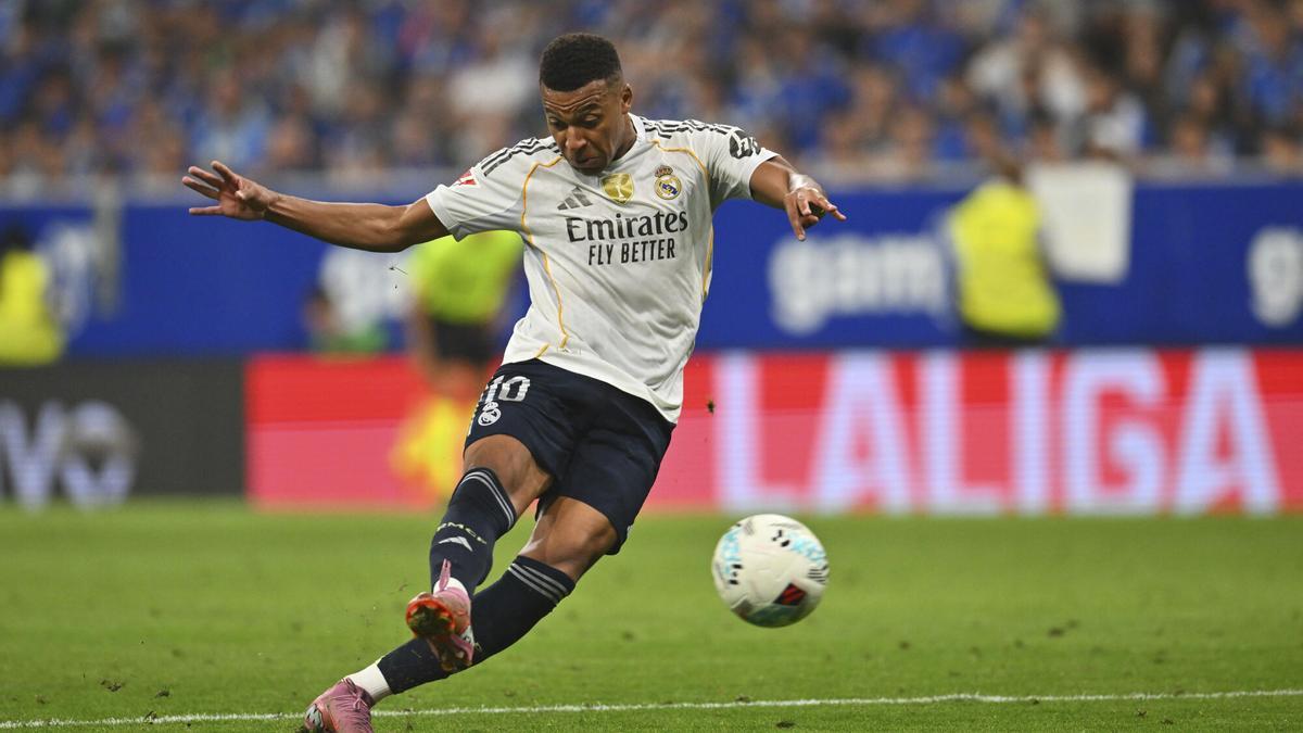 Dos goles de Mbappé y uno de Vinícius dan tres puntos sufridos al Real Madrid