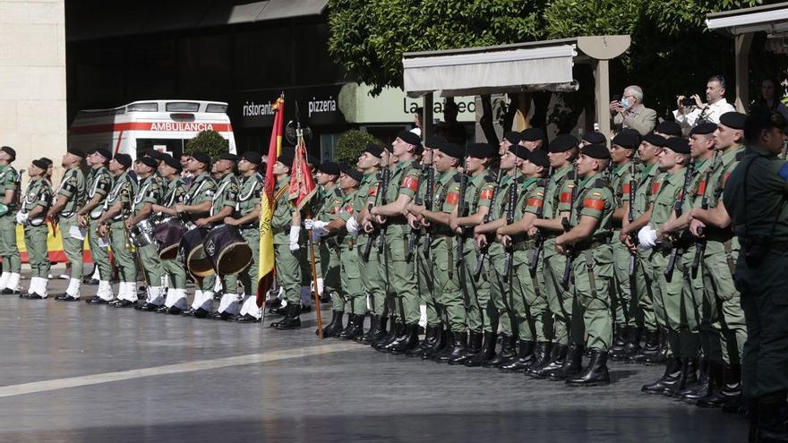 Jura de la Bandera de Personal Civil en Murcia