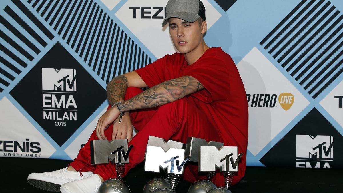 MTV EMA 2015, Justin Bieber, el máximo ganador