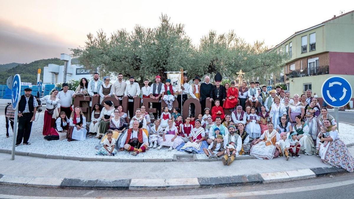 Galería de fotos de la recreación para conmemorar los 300 años de la independencia de Figueroles