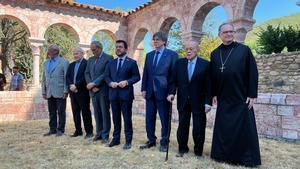 Cita de presidents en Conflent