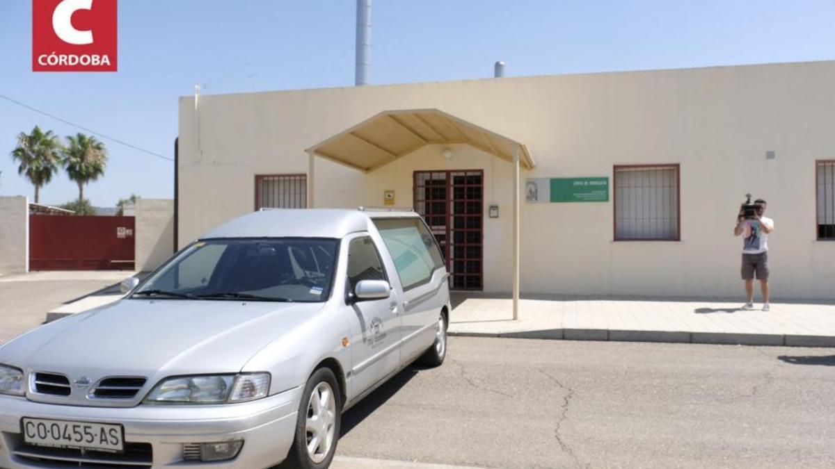 El coche con los restos mortales de Miguel Blesa.