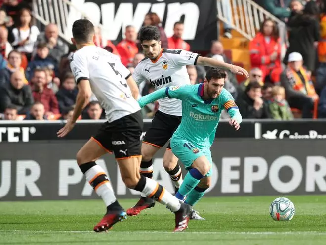 Liga: Valencia CF-FC Barcelona