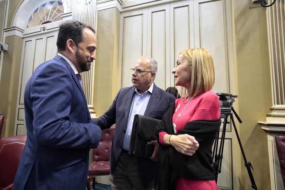 Pleno en el Parlamento de Canarias 11-02-2020  | 11/02/2020 | Fotógrafo: María Pisaca Gámez