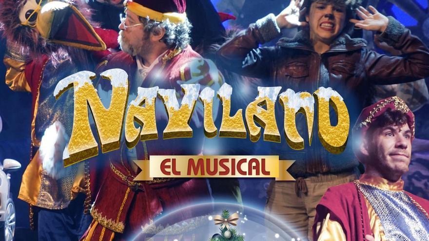 Cartel &quot;Naviland, el musical&quot;