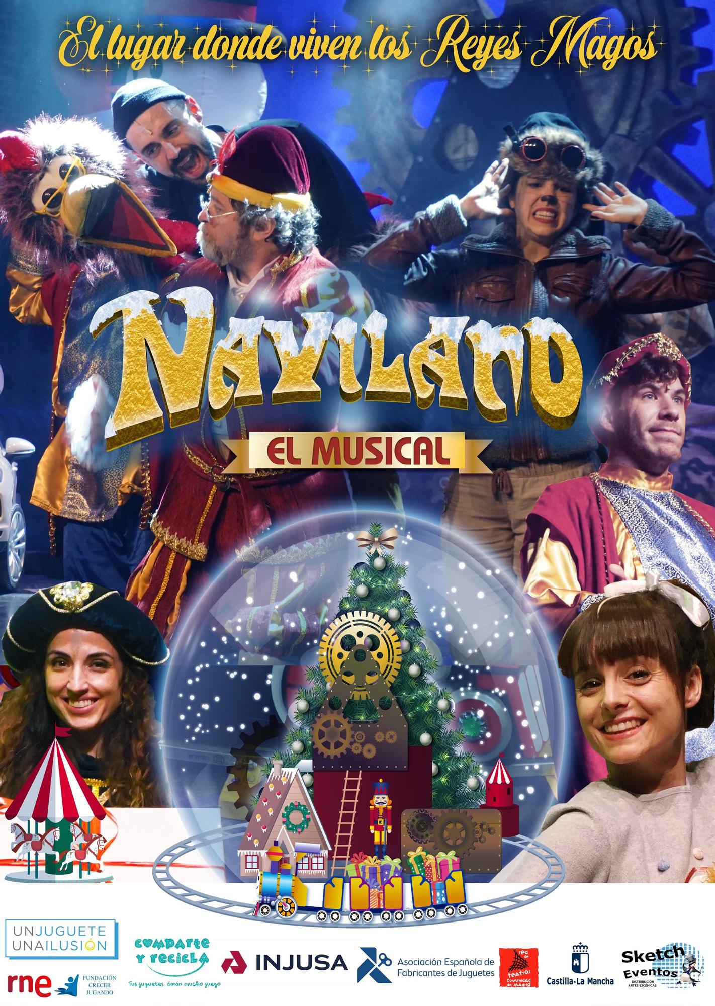 Cartel &quot;Naviland, el musical&quot;