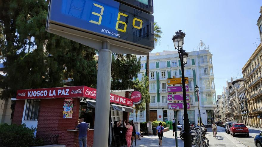 Calor extremo en la provincia de Valencia: se registran 36,9 grados de máxima en Ontinyent