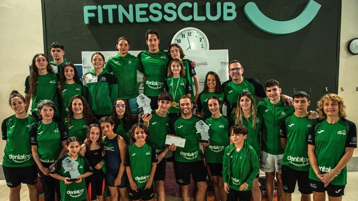 Participantes del Natación Córdoba en la pasada edición del Trofeo Medina Azahara.