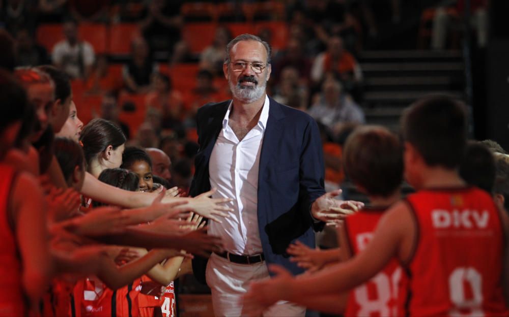 Todas las imágenes de la emotiva presentación del Valencia Basket 2016/17