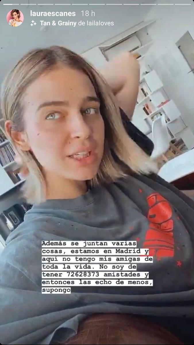 Laura Escanes está de bajón