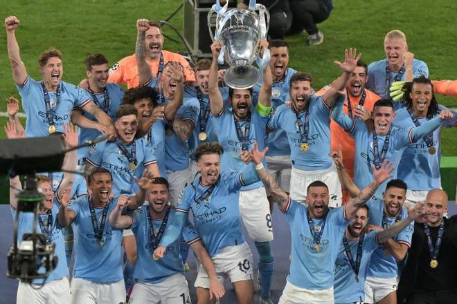 Las mejores imágenes de la final de la Champions entre City e Inter