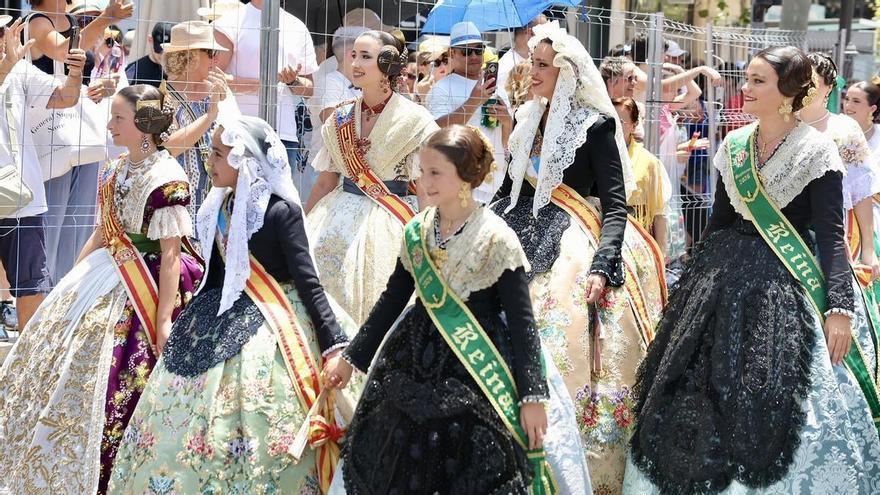 Tercera mascletà de Hogueras con Alicante, València y Castelló