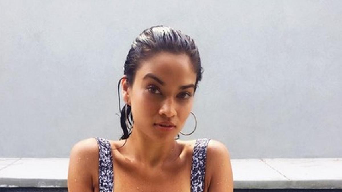 Shanina Shaik, posados en bikini