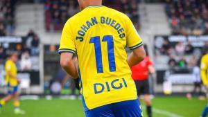 Johan Guedes, futbolista del filial de Las Palmas.