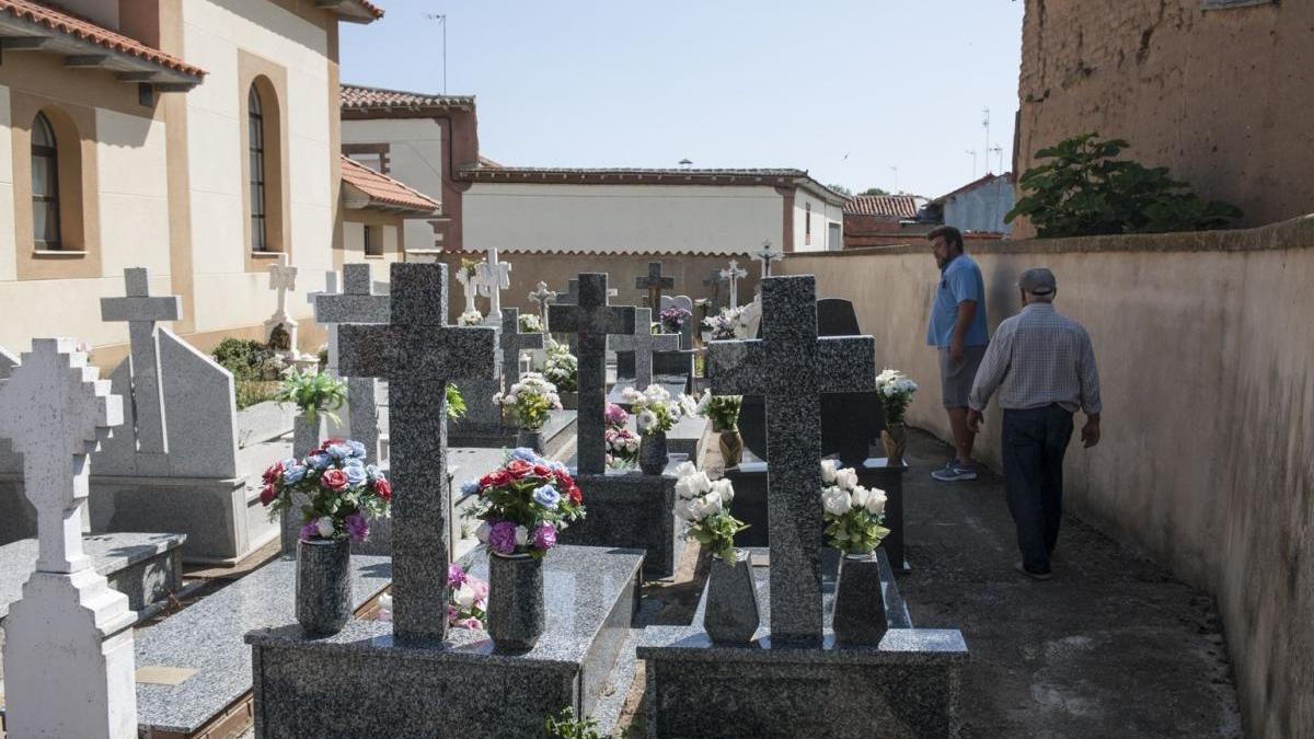 Cementerio clausurado de Vecilla de la Polvorosa.