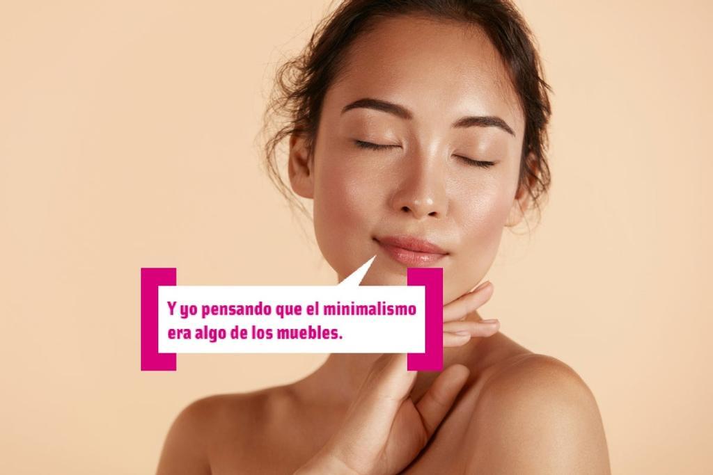El 'skinimalismo' permite respirar a tu piel y cuidarla a base de utilizar menos productos