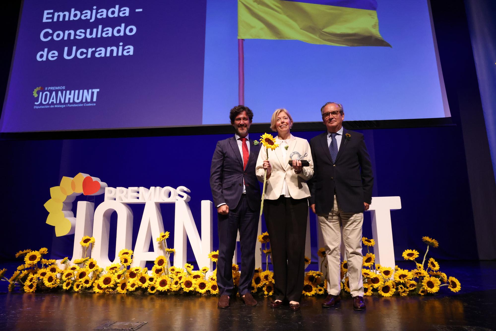 Entregados los Premios Joan Hunt de la Diputación de Málaga y Cudeca 2023