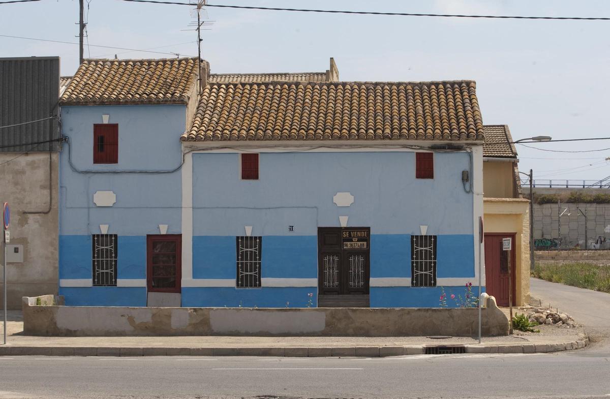 Alquería de la Punta donde recientemente se localzó su casa.
