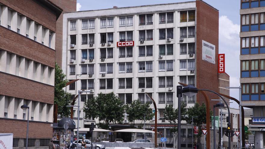 Inversión millonaria en el edificio sindical de la plaza de Alemania de Zamora