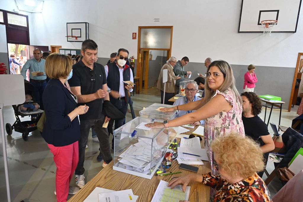 Las mejores imágenes de los candidatos a la Alcaldía de Cartagena este 28M