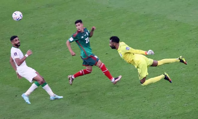 Mundial de Qatar | Arabia Saudí-México, en imágenes