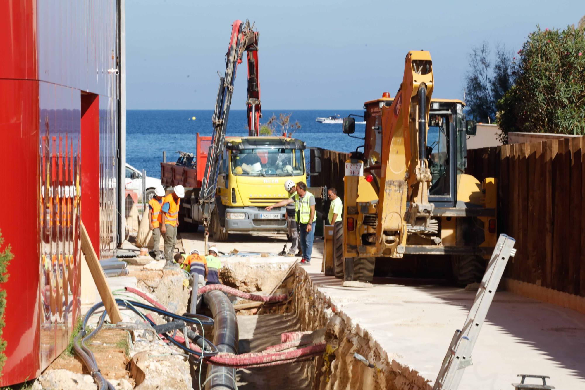 Medio Ambiente en Ibiza: una consultoría ambiental evaluará los efectos del vertido fecal en Caló de s’Oli