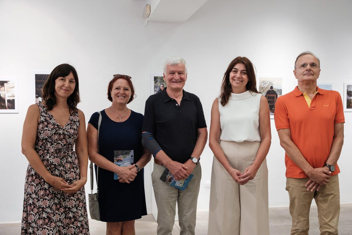 Clàudia Löffler, Daniela Löffler, Wolfgang Löffler, Sara Ramon y Joan-Albert Ribas.
