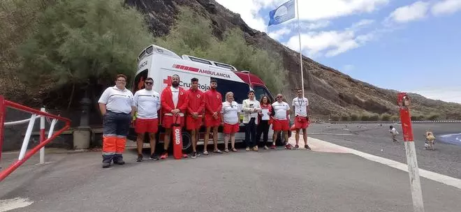 14 personas para vigilar la costa de Tacoronte