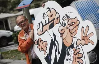 Francisco Ibáñez, el contable que vio que lo suyo era dibujar 'mortadelos'