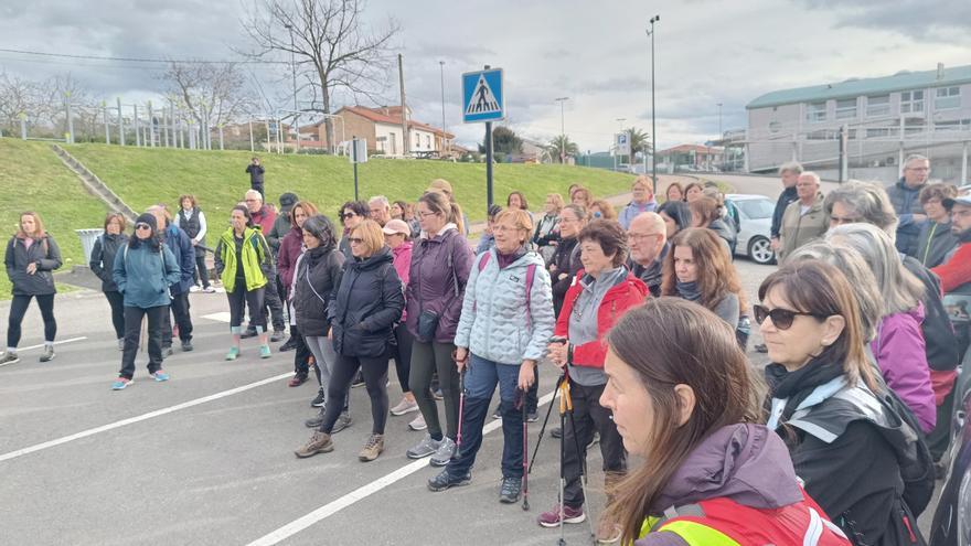 EM IMÁGENES: la Ruta de los Palacios de Siero se une a la celebración del 8M
