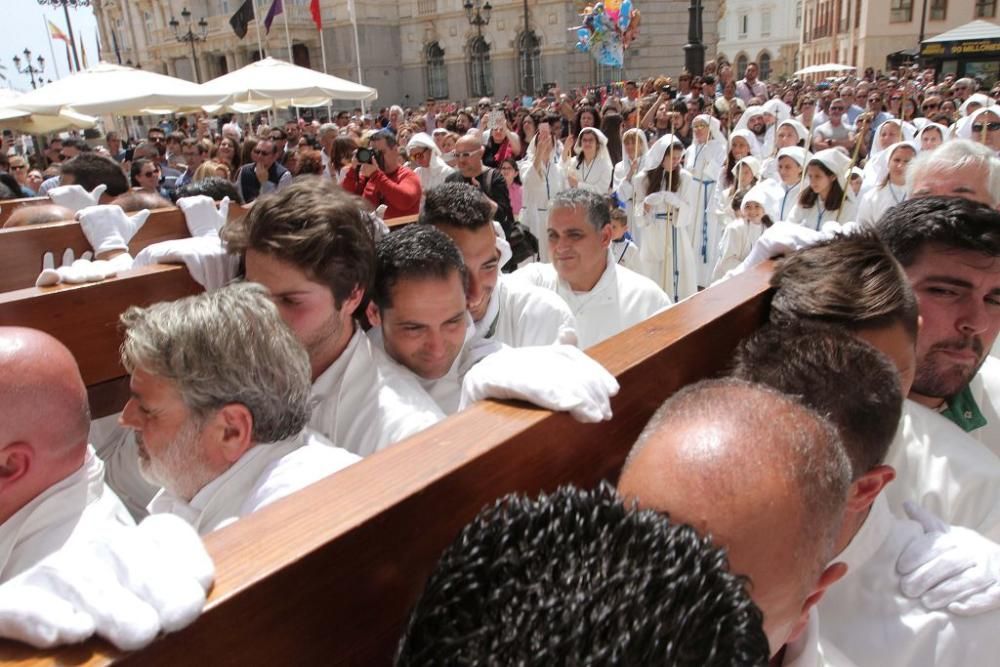 Procesión del Domingo de Resurrección en Cartagena