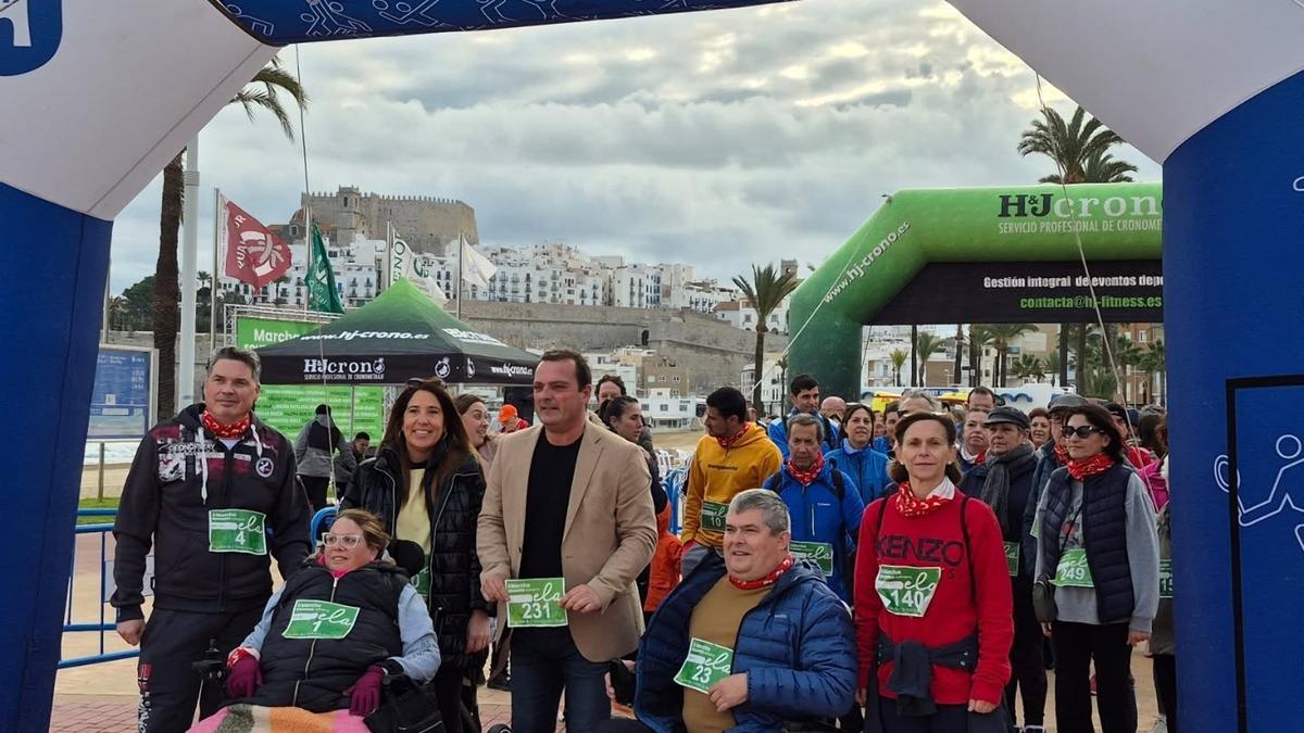 El alcalde de Peñíscola durante la celebración del evento.