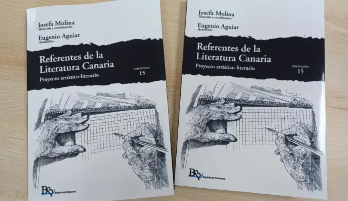 El proyecto impulsado por la Asociación Palabra y Verso se presenta en Gáldar con una exposición única de retratos de Eugenio Aguiar y un libro prologado por Ángel Sánchez
