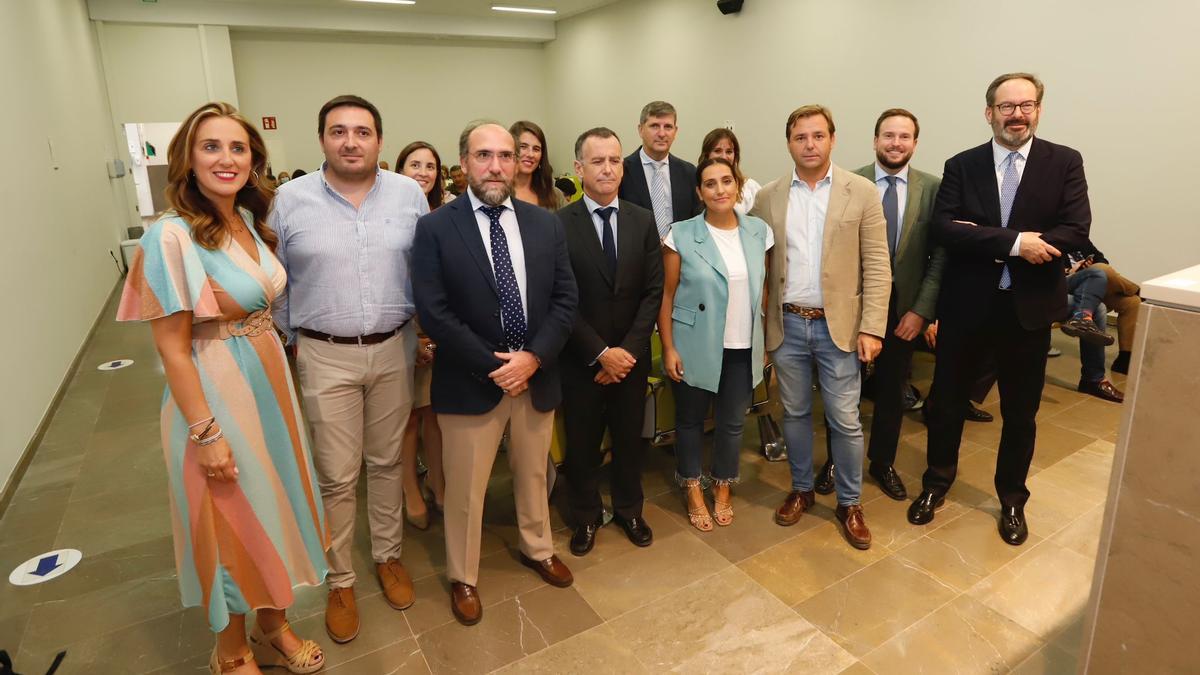 Líderes del PP cordobés en el foro &#039;Andalucía baja impuestos&#039; organizado en la ciudad.