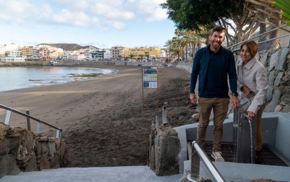 Mogán refuerza limpieza y prevención ante la borrasca Therese sin activar aún el plan de emergencia