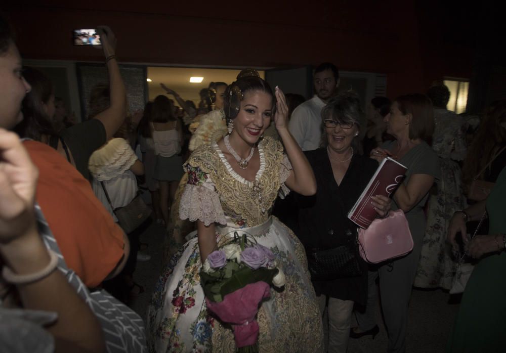 Celebración fallera tras la Fonteta