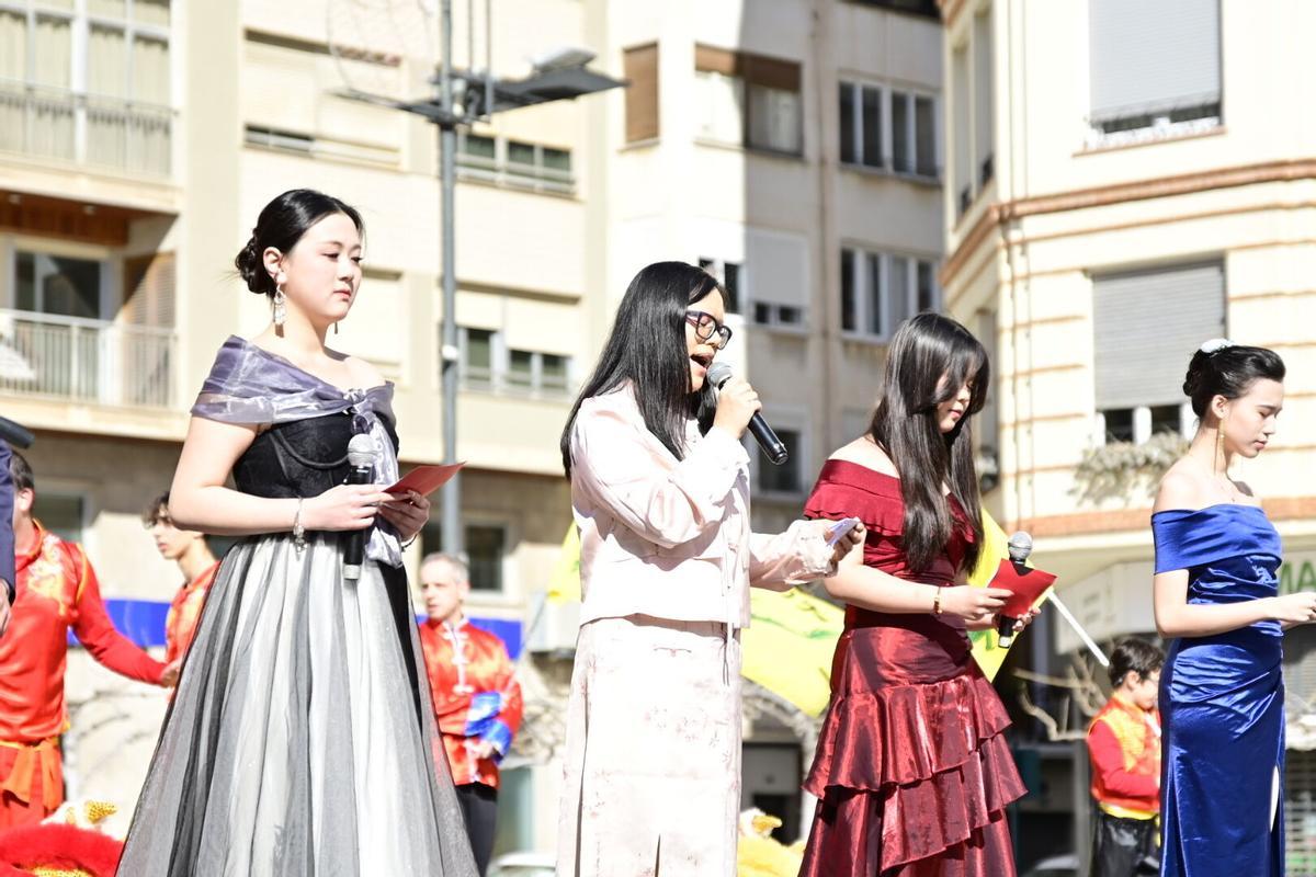 Las imágenes de la celebración del Año Nuevo chino en Castelló.