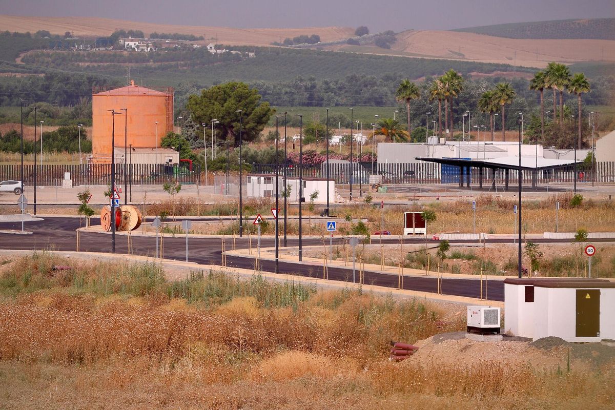 Obras Base Logistica del Ejercito de Tierra BLET en la Rinconada