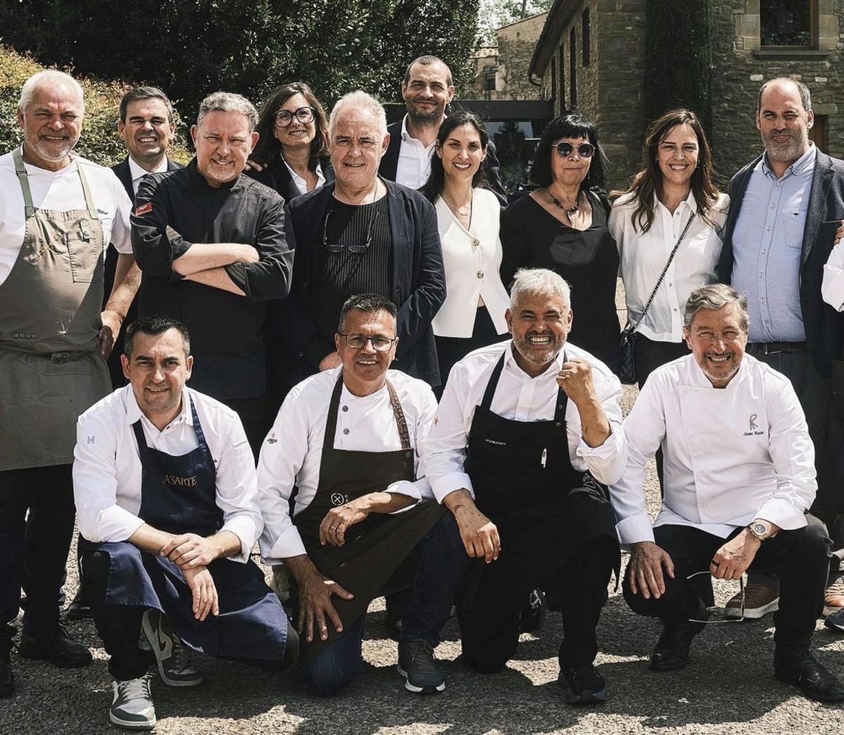 Els millors xefs d’Espanya rememoren Santi Santamaria