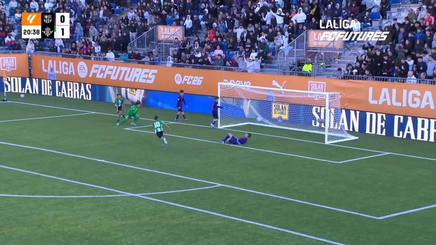 El Betis arrebata al Barça pasar a la final de LALIGA Futures