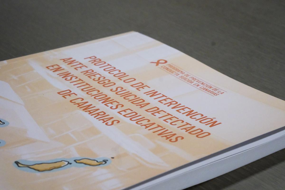 Protocolo de intervención ante riesgo suicida en educación
