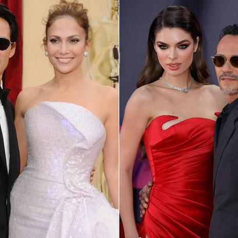 La increíble coincidencia de Jennifer Lopez y Nadia Ferreira el día de su boda con Marc Anthony