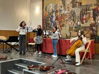 La Escuela de Música de Benavente abre el programa por Santa Cecilia