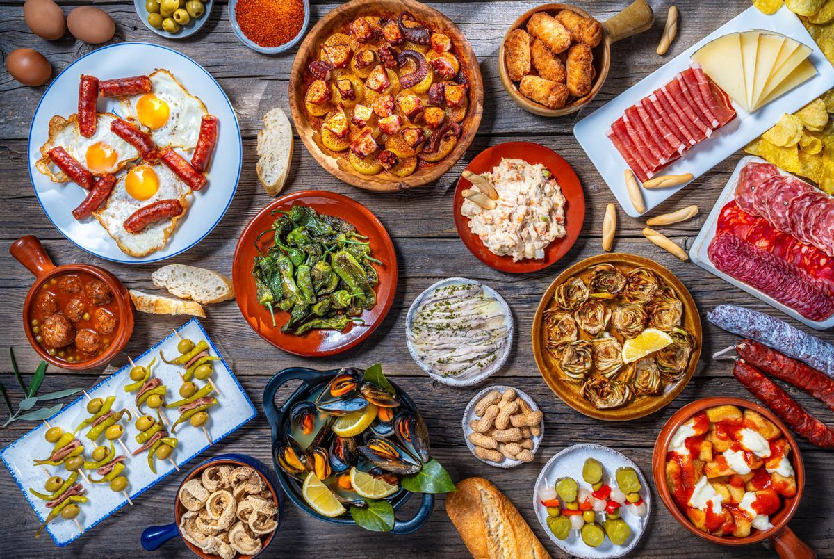 Las tapas son parte imprescindible de la cultura gastronómica española